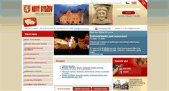 Desktop Screenshot of novybydzov.cz